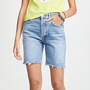 AGOLDE Rumi Mid Length Bermuda Style Short.  Size 27. Never worn